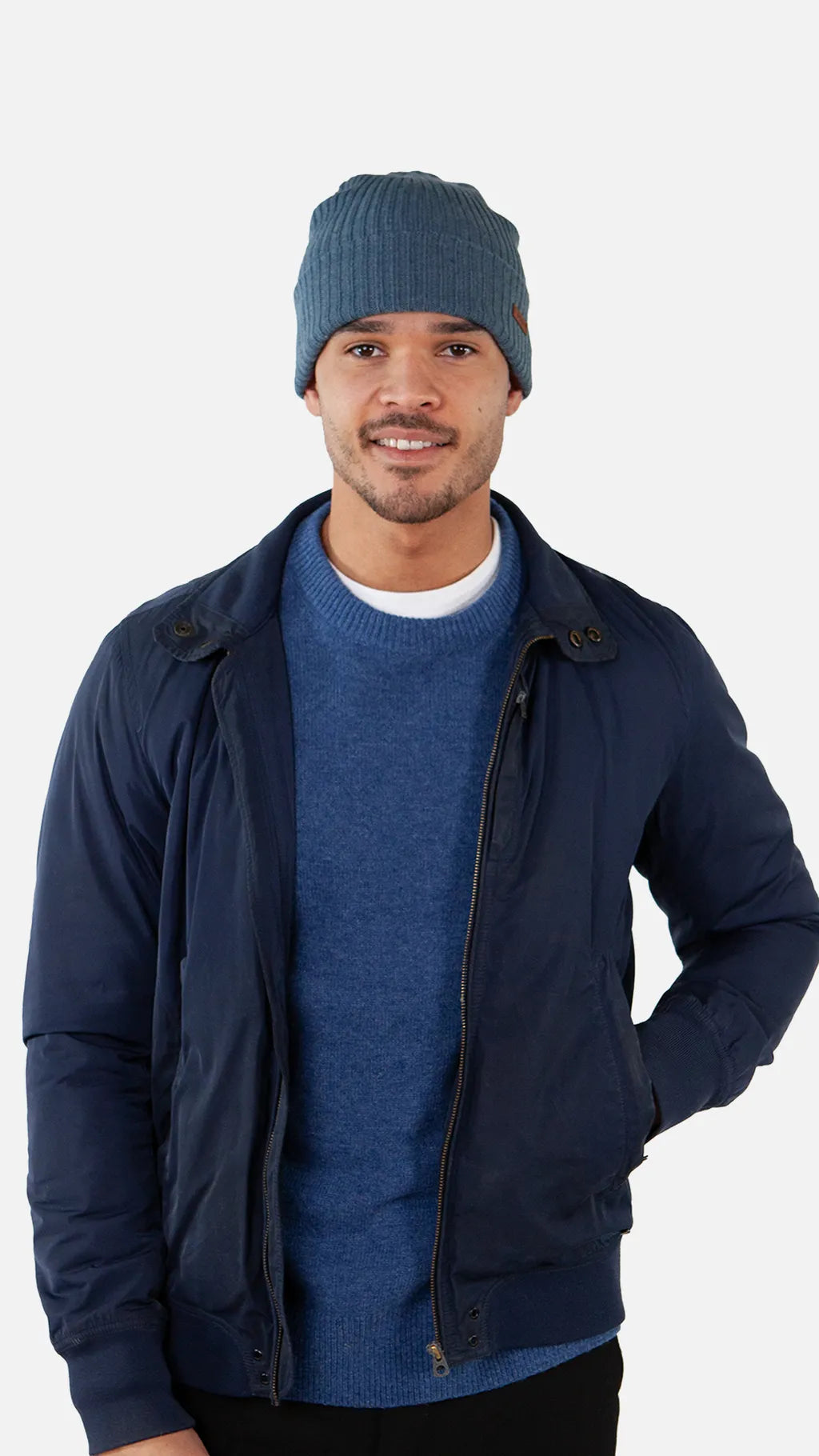 Barts Haakon Turnup blue one size