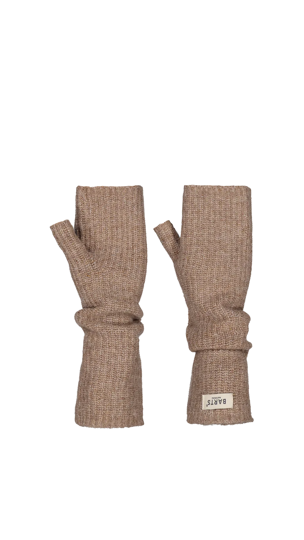 Barts - Darty Fingerless Gloves light brown one size
