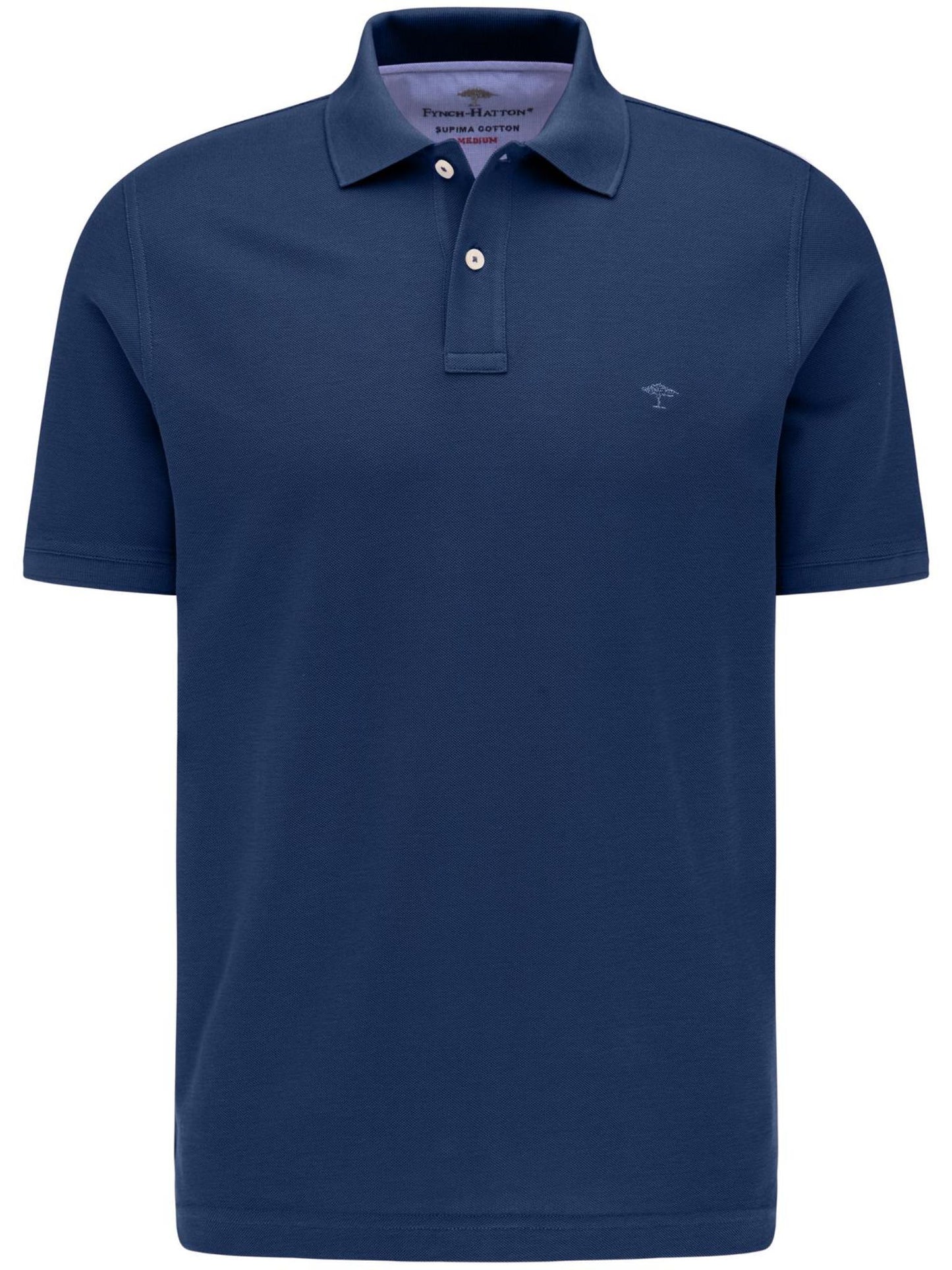Fynch Hatton, the Polo, Basic in Midnight Blue