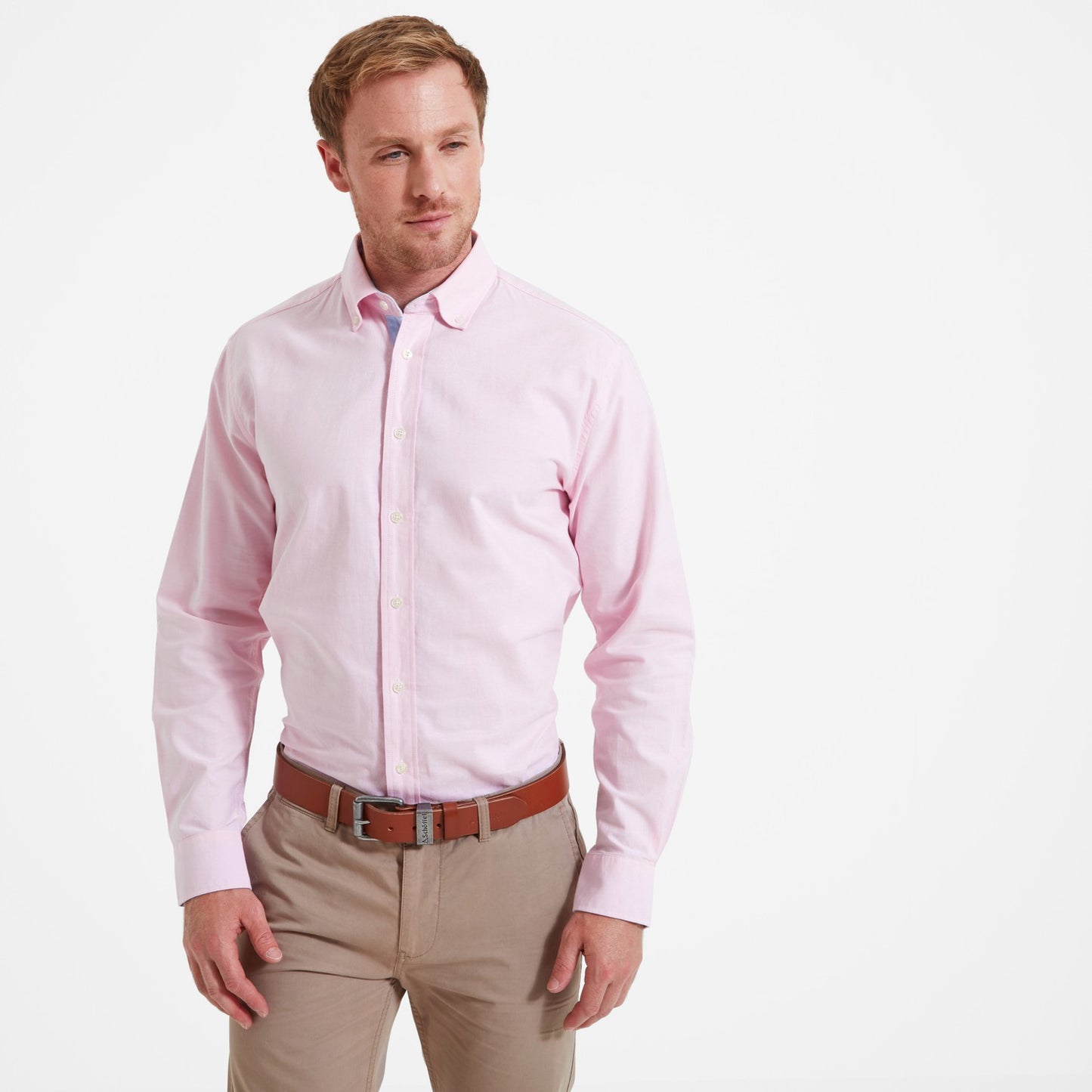 Schoffel Shirts, the Holt Soft Oxford Tailored Shirt