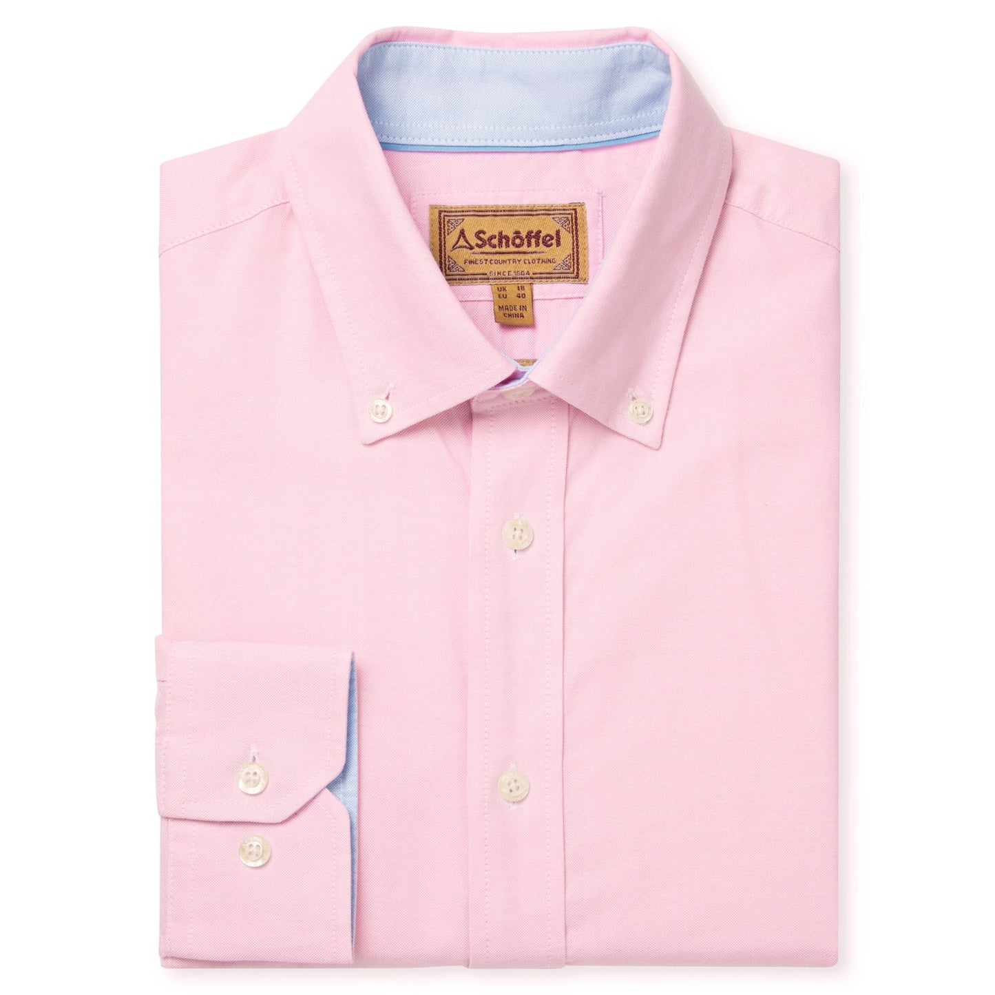 Schoffel Shirts, the Holt Soft Oxford Tailored Shirt