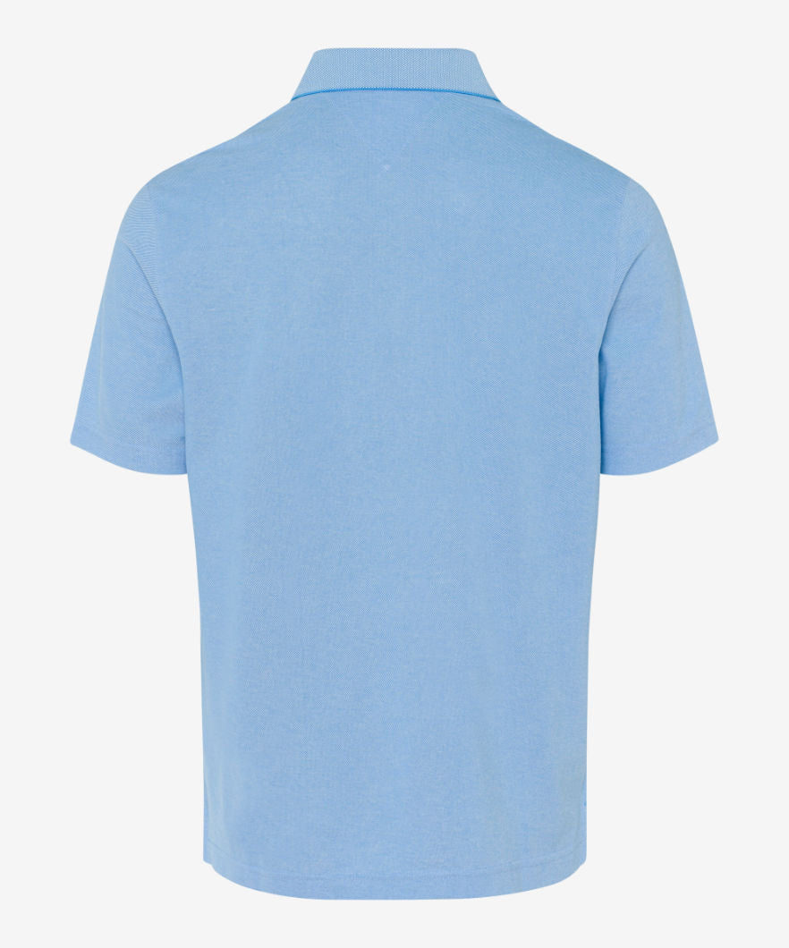 Brax, The Petter Knit shirt, short-sleeved, polo collar