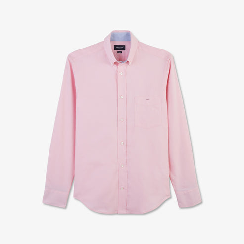 Eden Park Shirts - Pink cotton shirt - classic Oxford Shirt