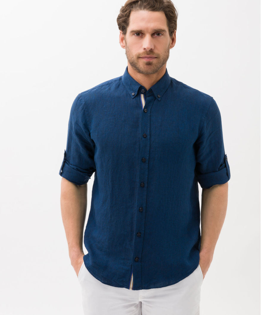 Brax, The Dirk U Button-down collar, Long Sleeve