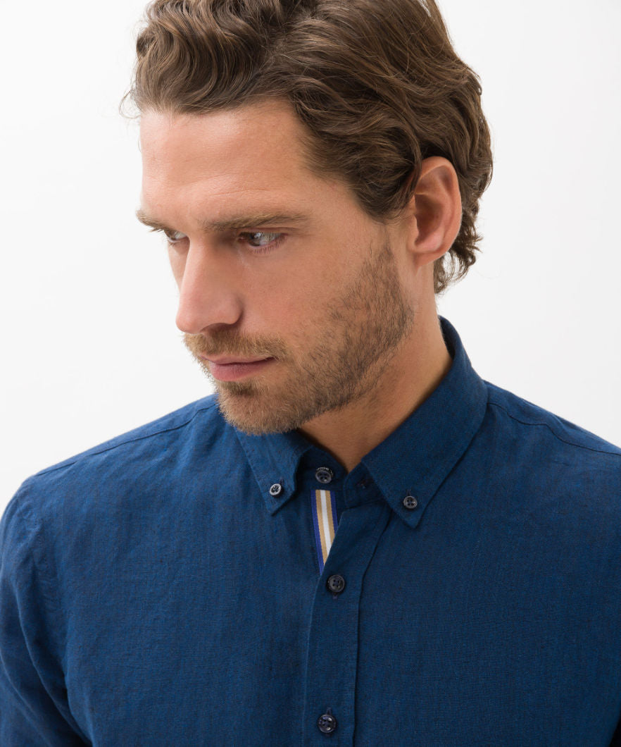 Brax, The Dirk U Button-down collar, Long Sleeve