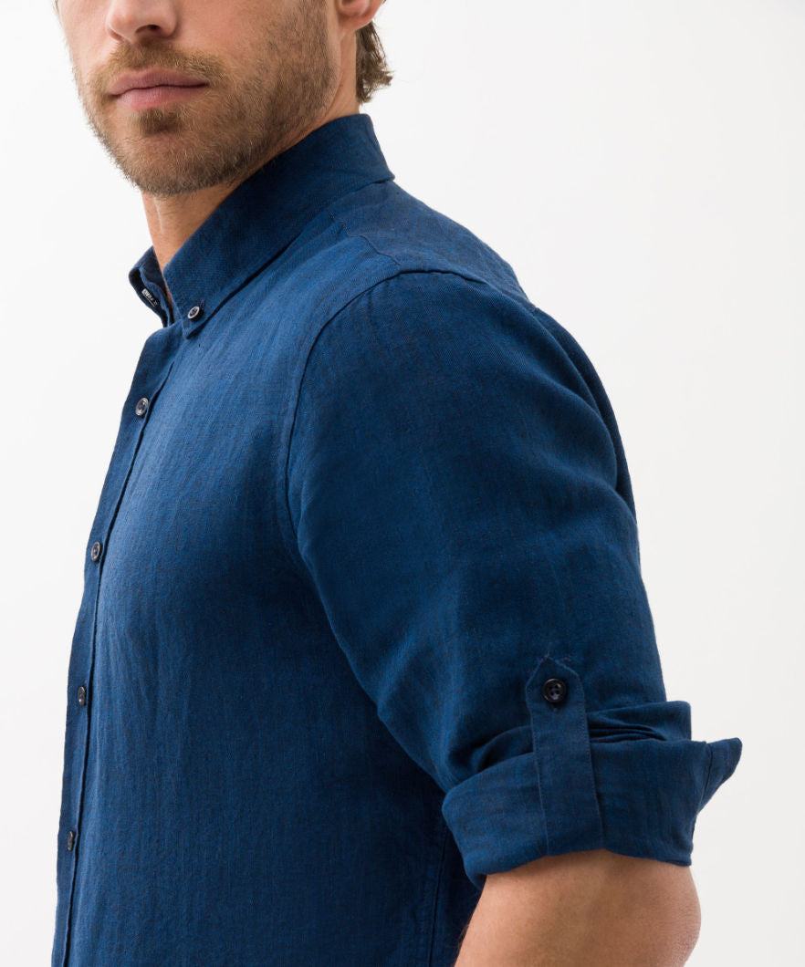 Brax, The Dirk U Button-down collar, Long Sleeve