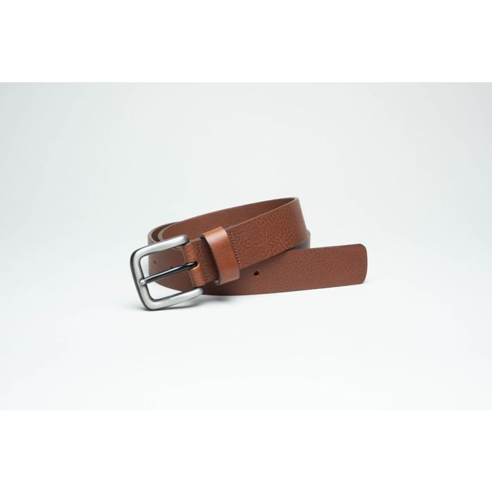 Ibex Tan Leather Belt - Full Grain Soft Harness Leather - 35mm