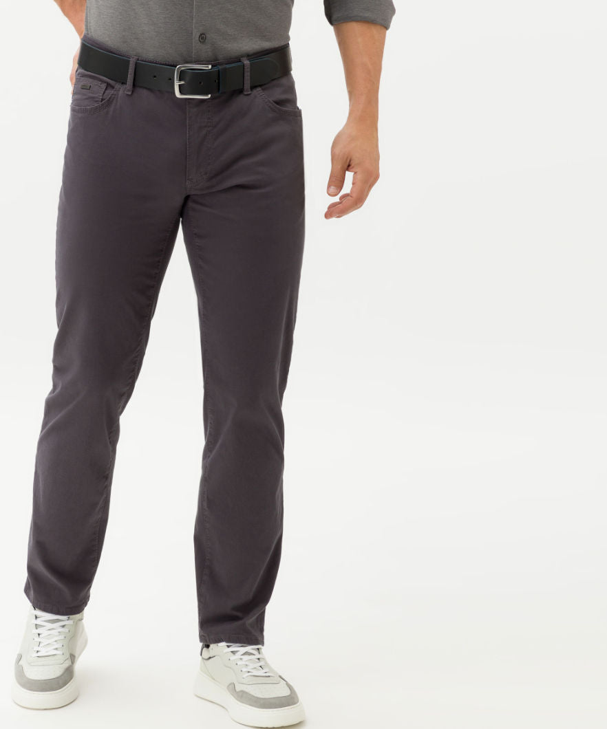 Brax, The Cadiz Five pocket, stretch cotton jeans - Grey (5)