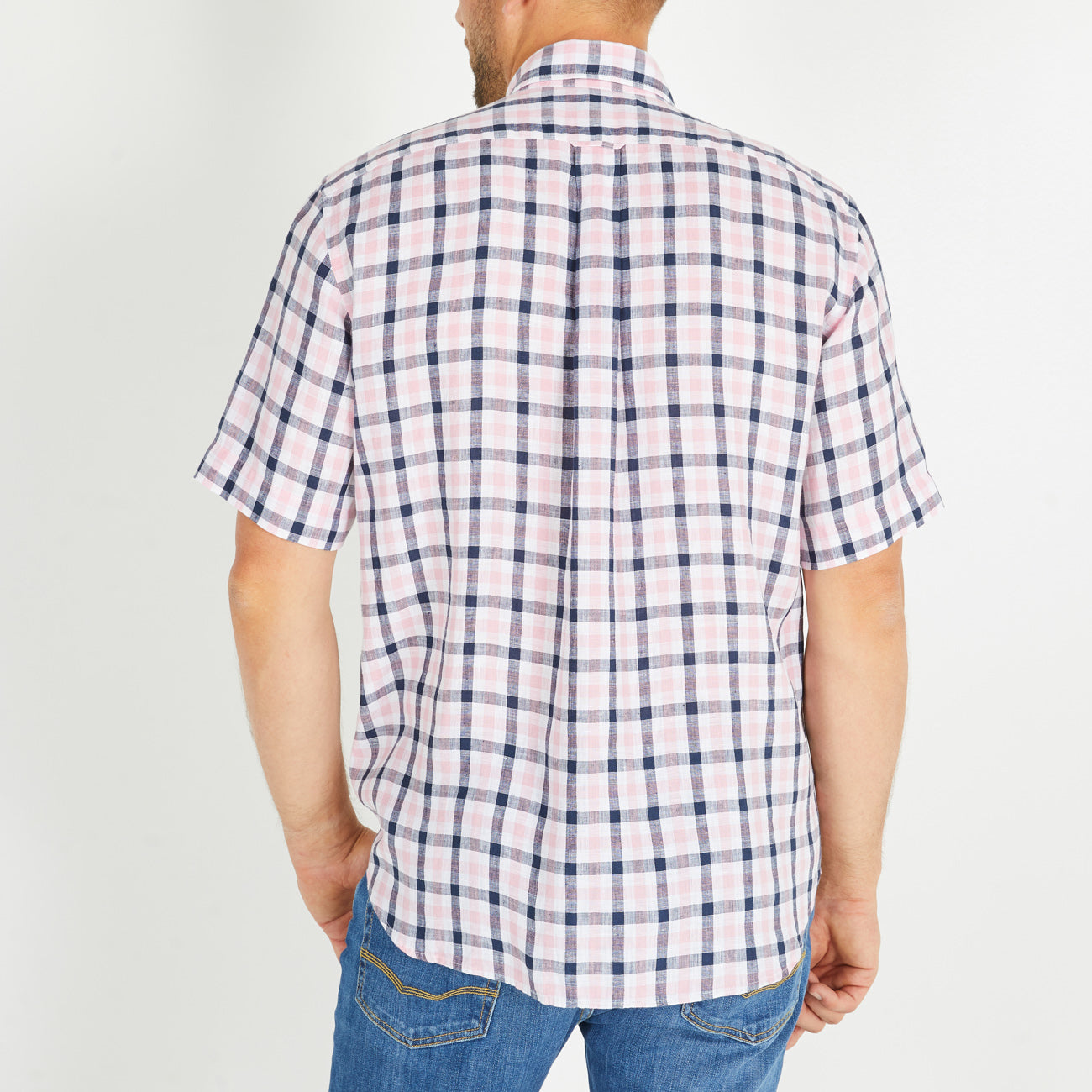 Eden Park Shirts -the "H Ble Chemisette R Check Lin"