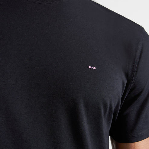 Eden Park T Shirts Black Pima Cotton
