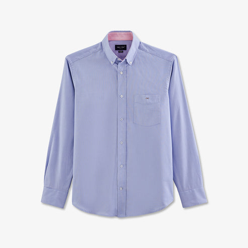 Eden Park Shirts - Blue cotton shirt - classic Oxford Shirt