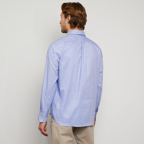 Eden Park Shirts - Blue cotton shirt - classic Oxford Shirt