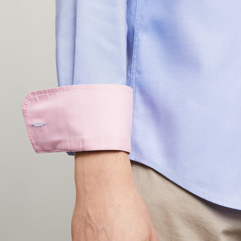 Eden Park Shirts - Blue cotton shirt - classic Oxford Shirt