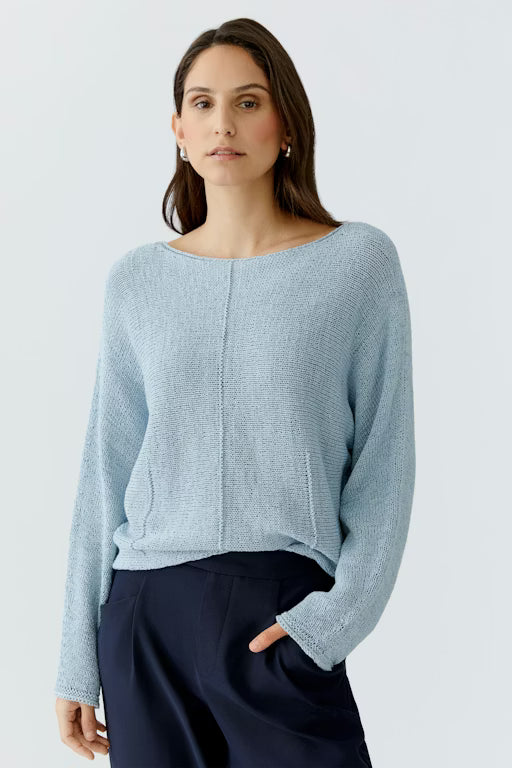 Oui Knitwear , the Jumper celestial blue