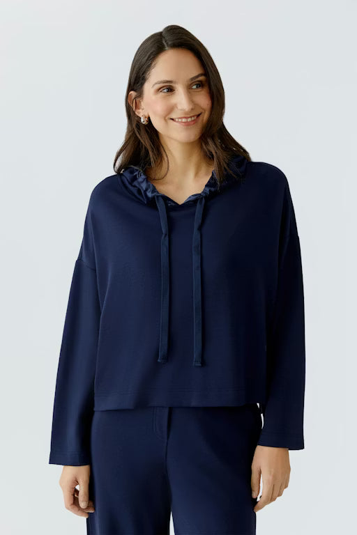 Oui Knitwear , the Sweatshirt Dk.Blue