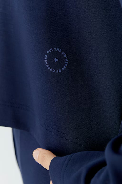 Oui Knitwear , the Sweatshirt Dk.Blue