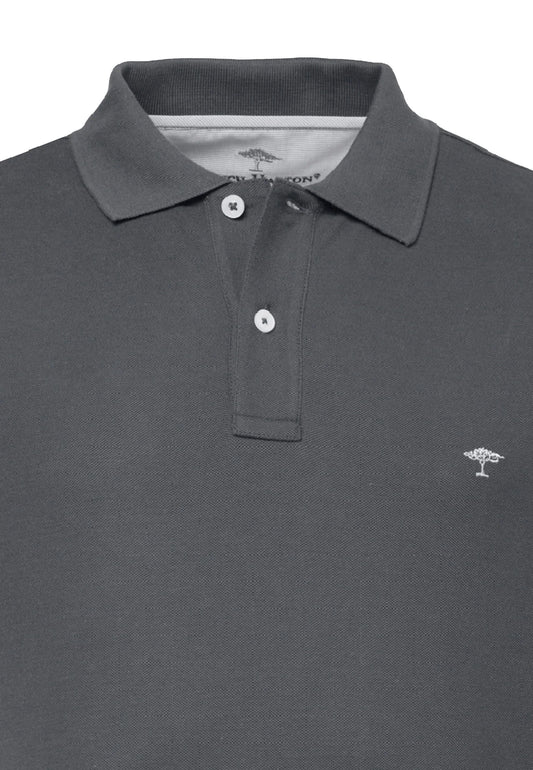 Fynch Hatton Basic Polo, Supima Cotton Polo Shirts (ASPHALT)