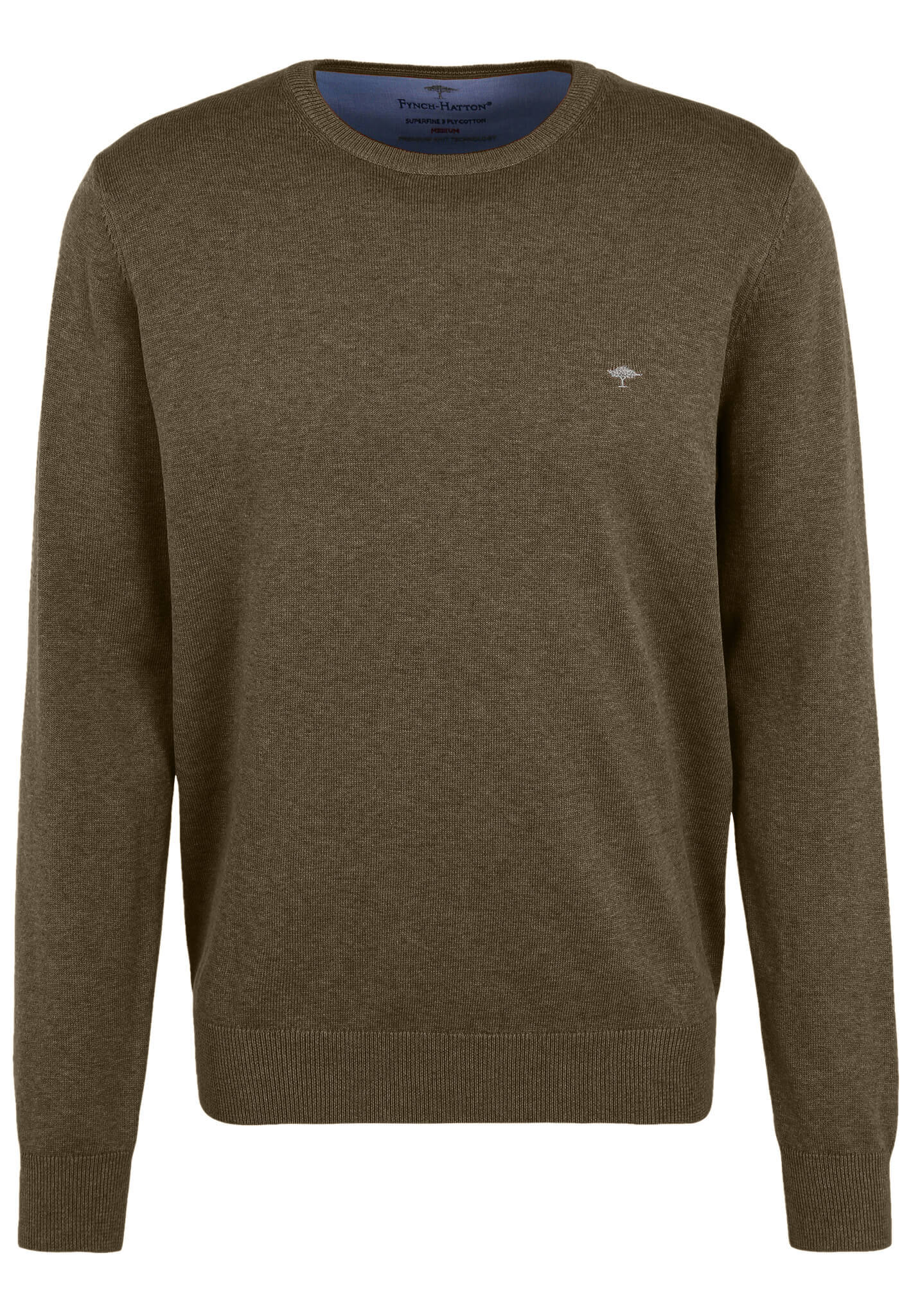 Fynch Hatton,  The Crew Neck - (1213210-704)