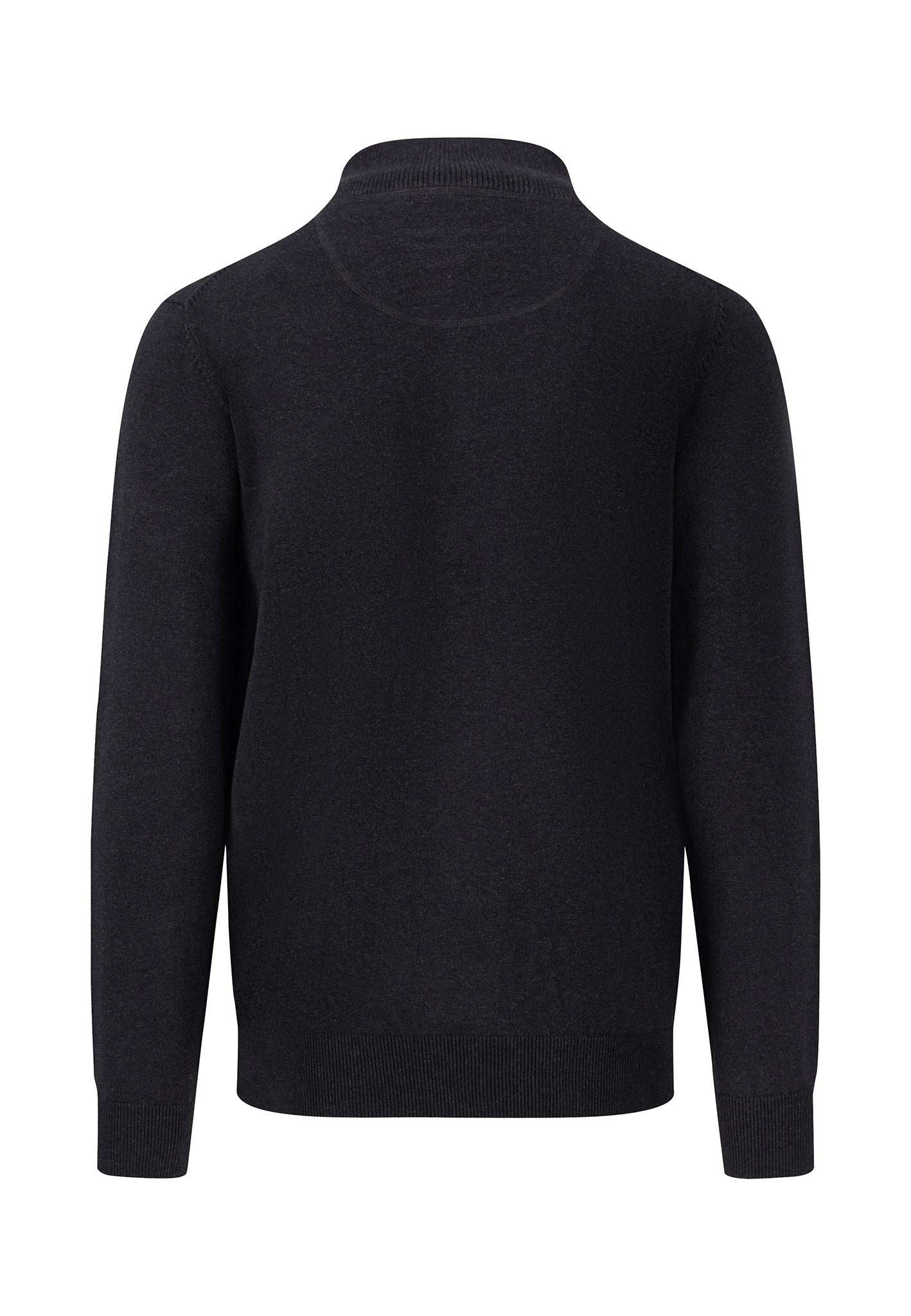 Fynch Hatton, The Cotton Half-Zip in Navy