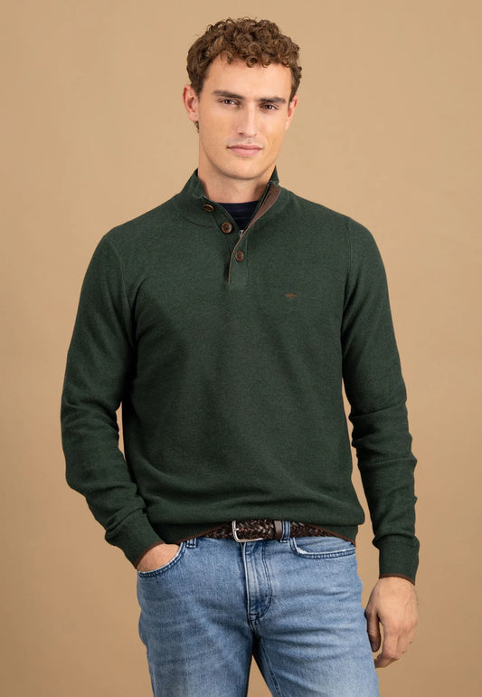 Fynch-Hatton Knitwear - Troyer Button, Structure