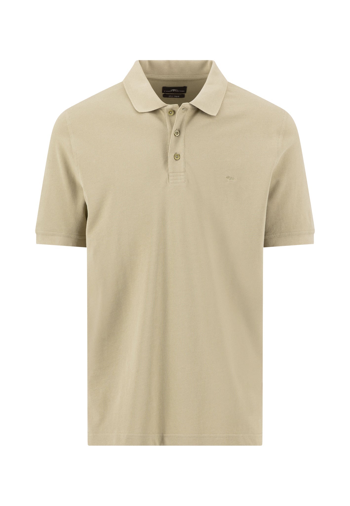 the Fynch Hatton Mens Polo, 2ply, new solid pique