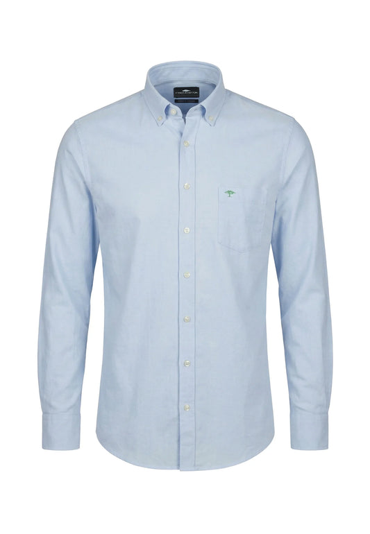 the Fynch Hatton Mens Washed Oxford Solid, B.D., 1/1