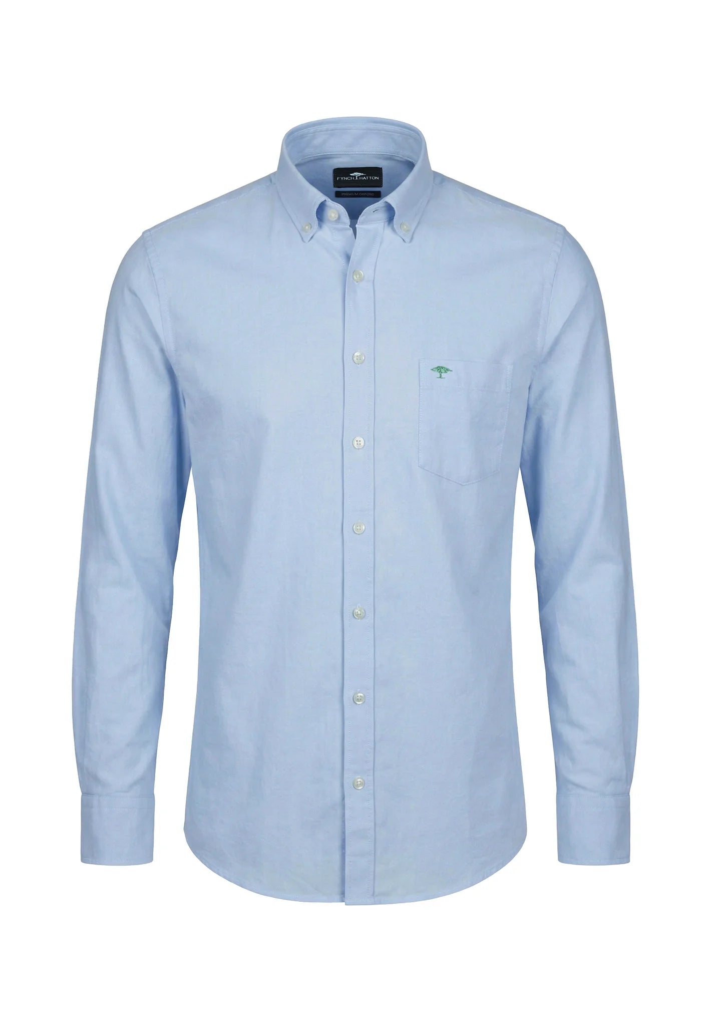 the Fynch Hatton Mens Washed Oxford Solid, B.D., 1/1