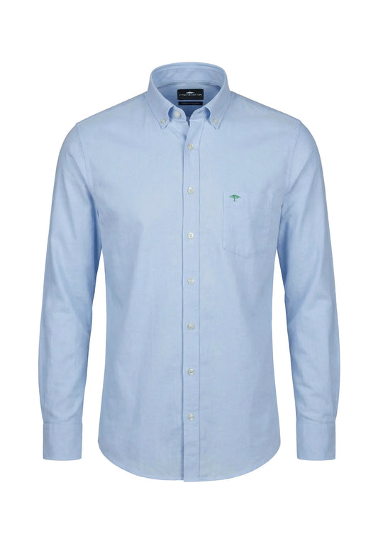 the Fynch Hatton Mens Washed Oxford Solid, B.D., 1/1