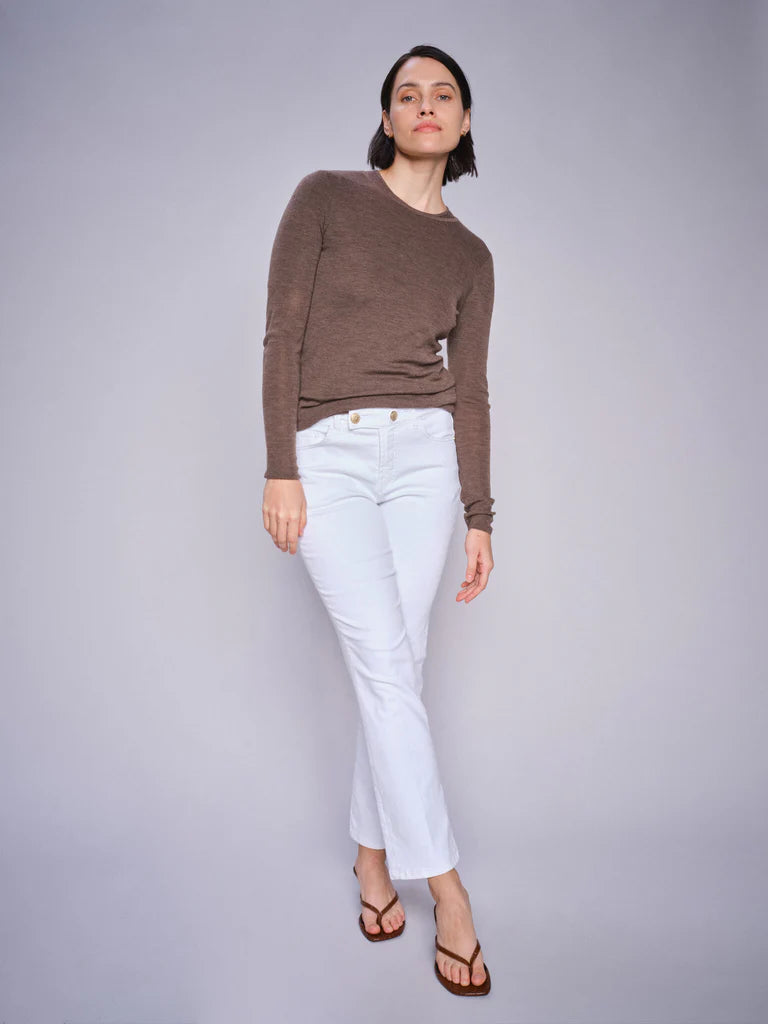 Mos Mosh Ladies,  the MMAshley Bianco Jeans in 101 White, Ankle