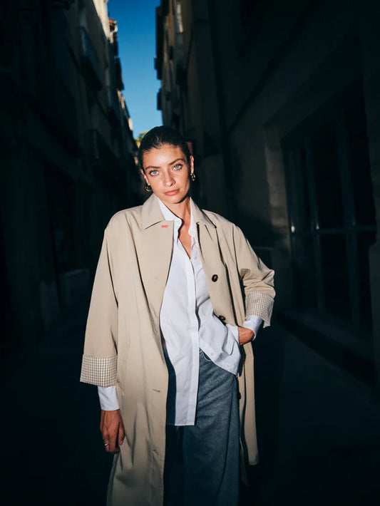 Mos Mosh Jackets & Coats , the MMRiko Bora Trenchcoat