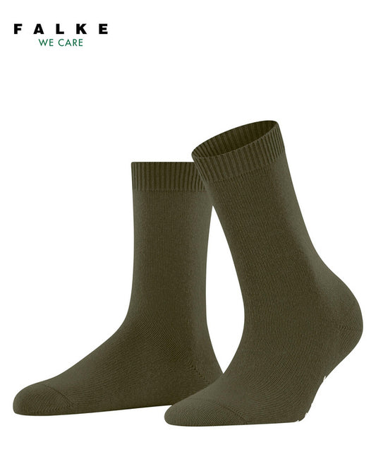 Falke Ladies, the Cosy Wool - 7436 - Olive