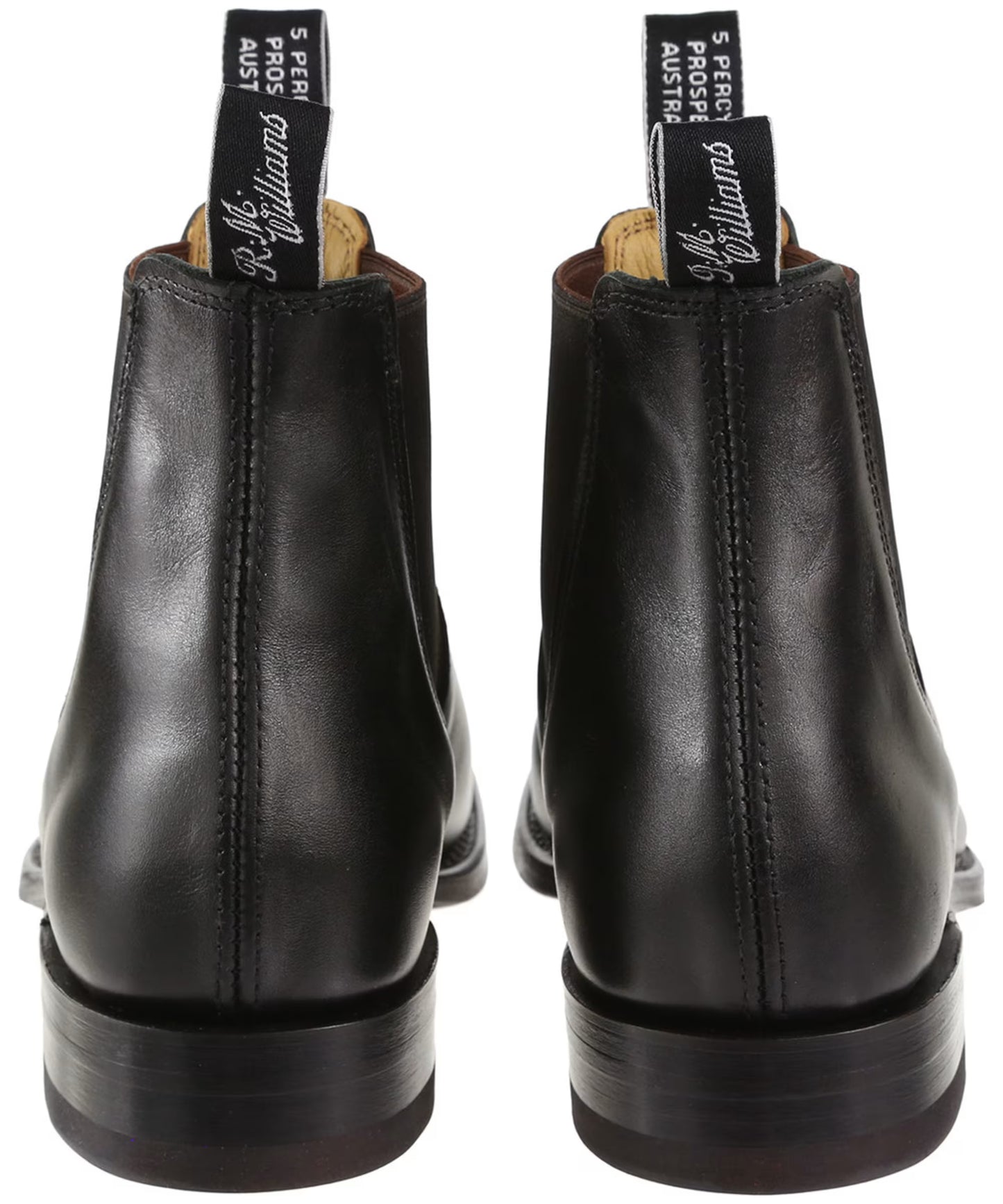 R.M. Williams, the Comfort Craftsman in Black (Yearling)