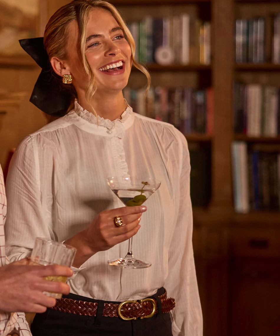 Schöffel, the Chelsworth Blouse in Soft White