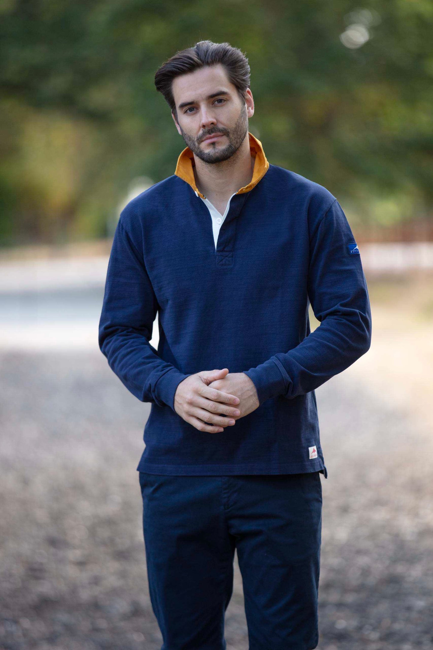 Bullwren Rugby Shirts, Original in Navy