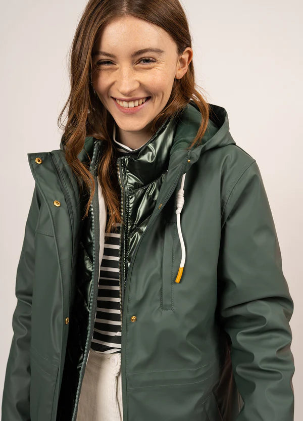 Saint James, Ste Valerie 3 in 1 parka padded jacket, removable