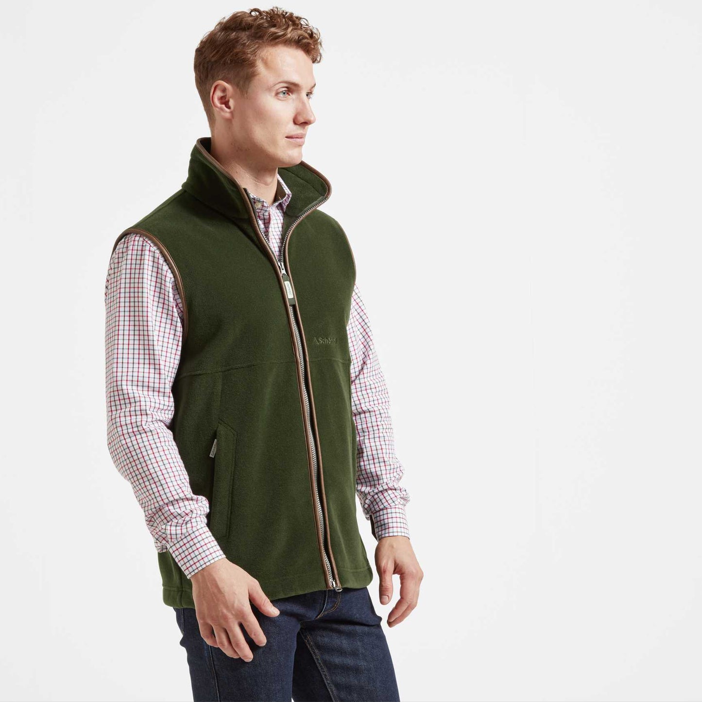 Schoffel, The Oakham Fleece Gilet - 22-1056 - Forest