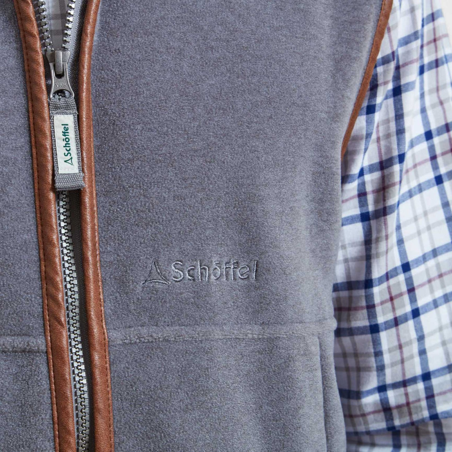 Schoffel, The Oakham Fleece Gilet - 22-1056 - Pewter