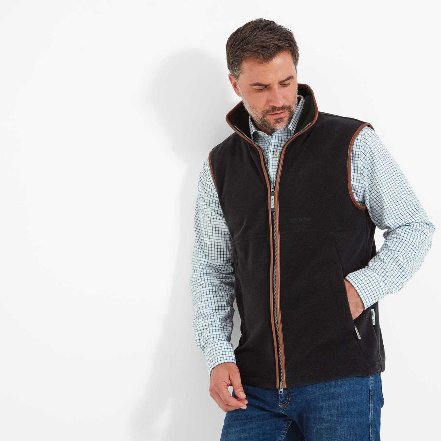 Schoffel, The Oakham Fleece Gilet - 22-1056 - Gunmetal