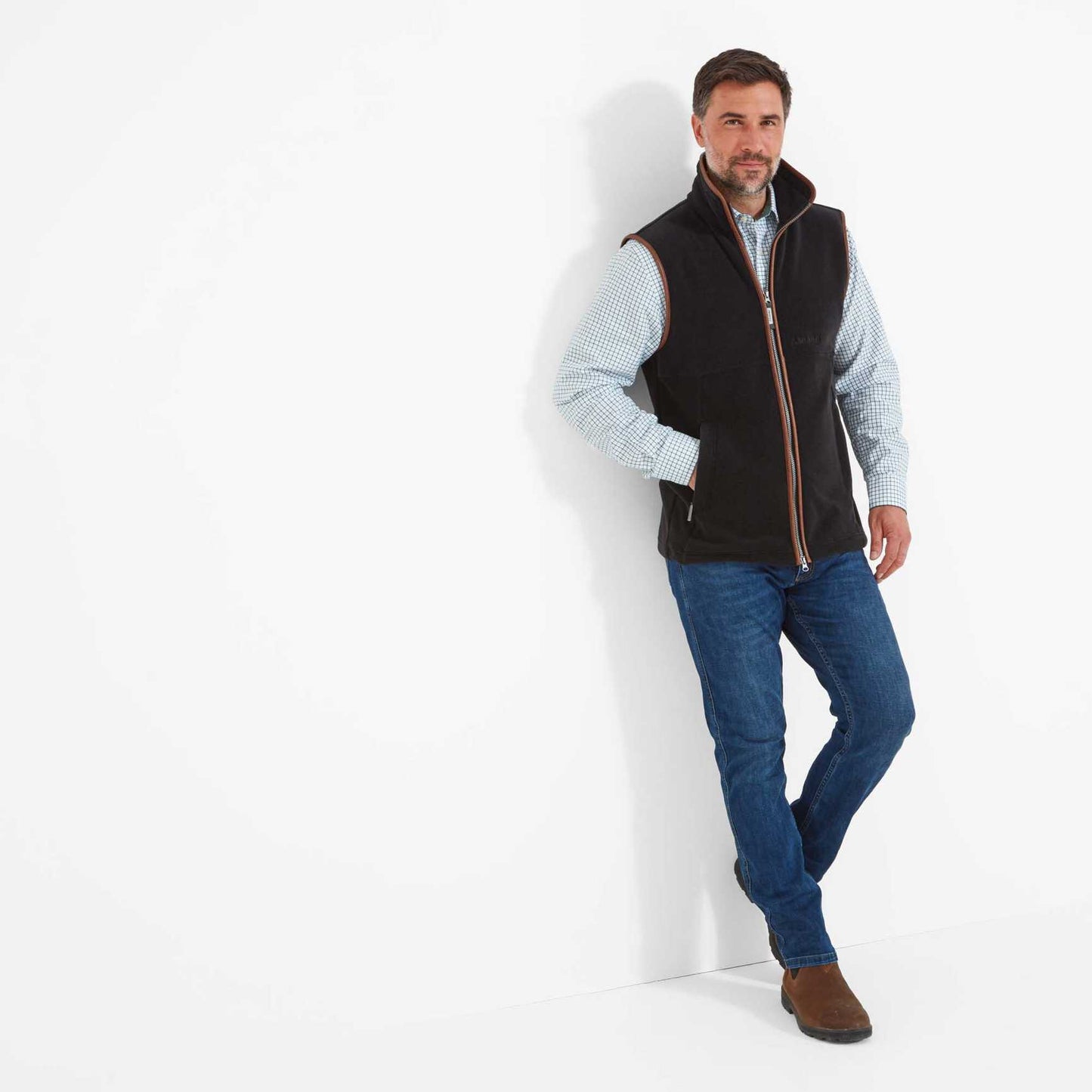 Schoffel, The Oakham Fleece Gilet - 22-1056 - Gunmetal