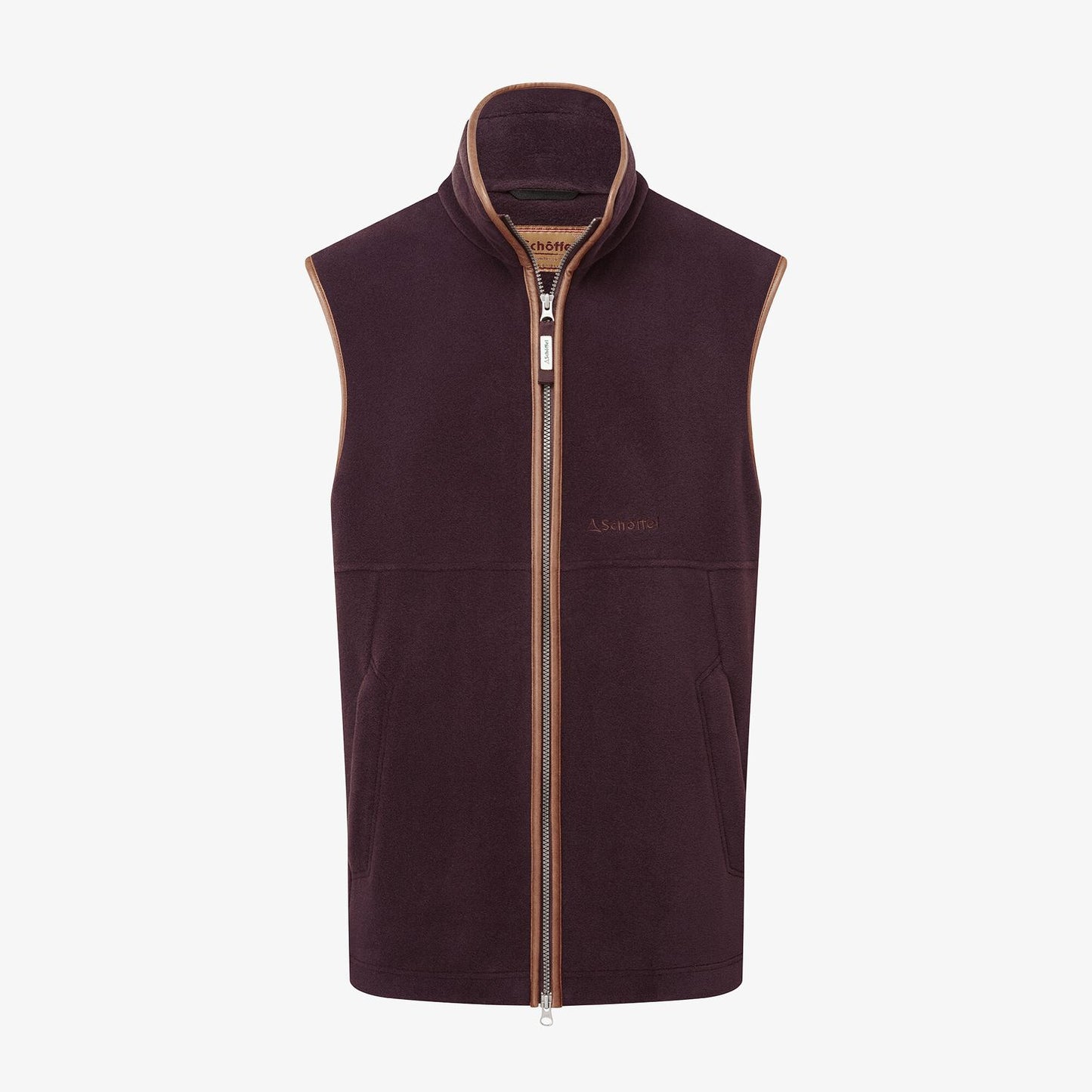 Schoffel, The Oakham Fleece Gilet - 22-1056-4998 Port