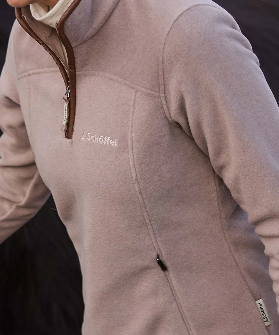 Schöffel, the Tilton Ii 1/4 Zip Fleece in Mushroom