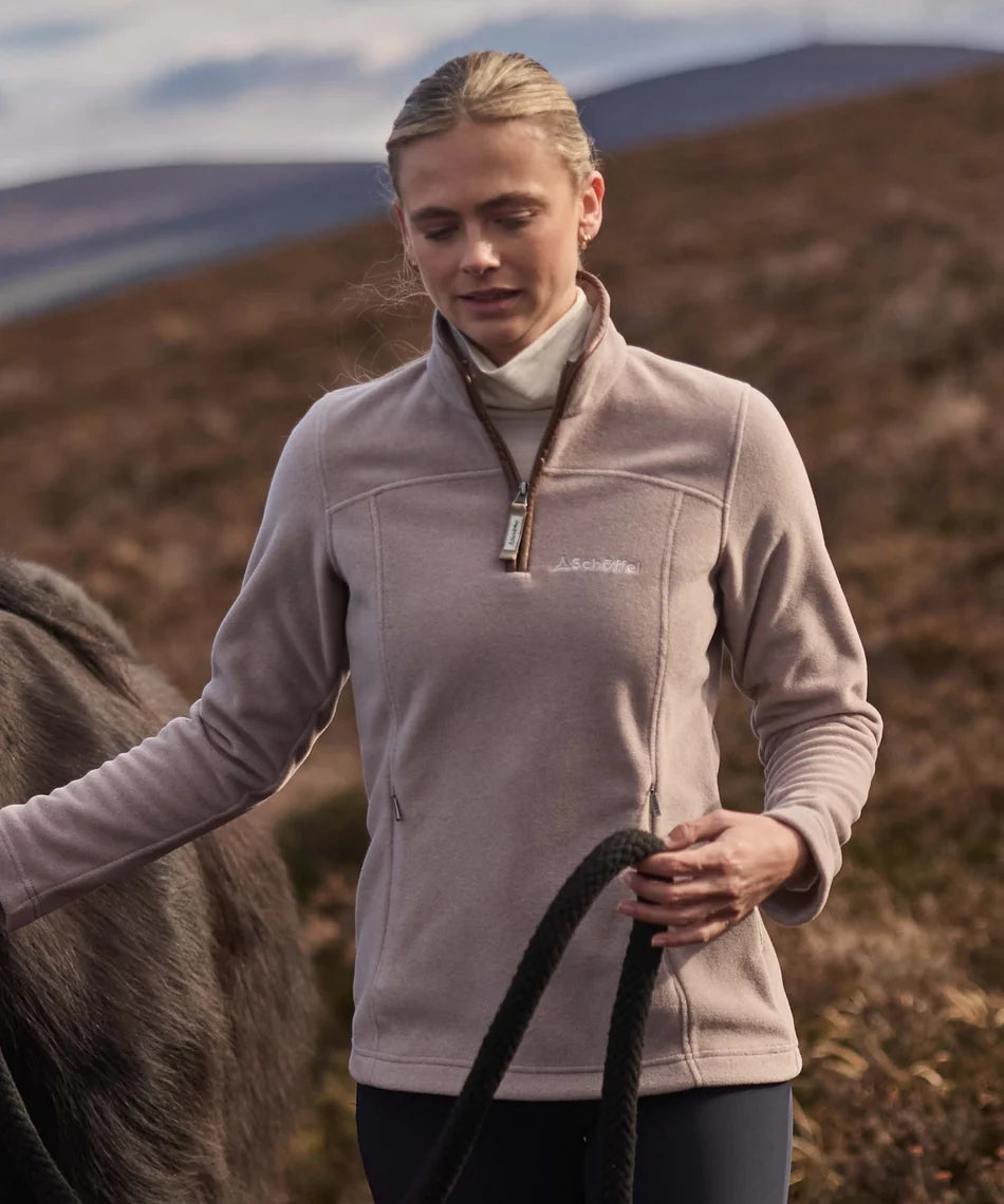 Schöffel, the Tilton Ii 1/4 Zip Fleece in Mushroom