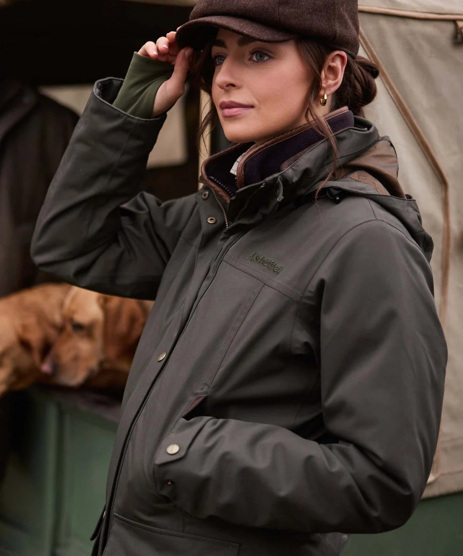 Schöffel, the Langton Country Coat in Dark Woodland