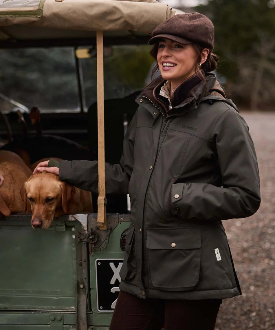 Schöffel, the Langton Country Coat in Dark Woodland