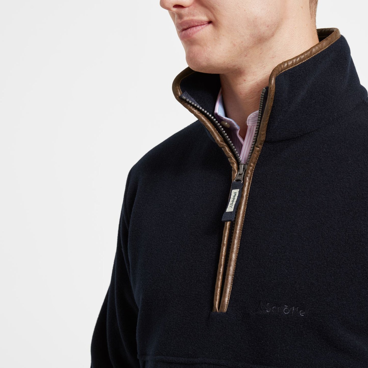 Schoffel Berkeley Fleece - Petrol Blue