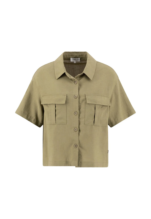 Fynch Hatton Shirts , the Blouse 1/2 Tencel Mixed