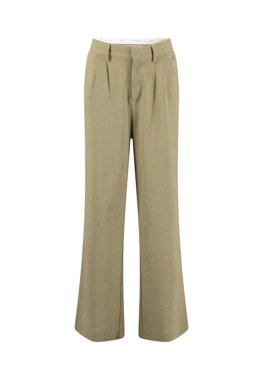 Fynch Hatton Chinos , the Pants Straight Linen Mix Structure