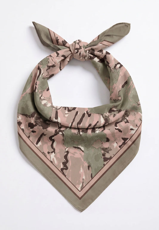 Fynch-Hatton Accessories, the Dusty Green Scarf Lion