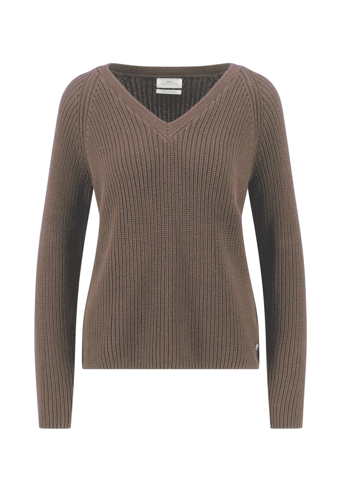 Fynch Hatton Knitwear , the Pullover V-Neck Cotton