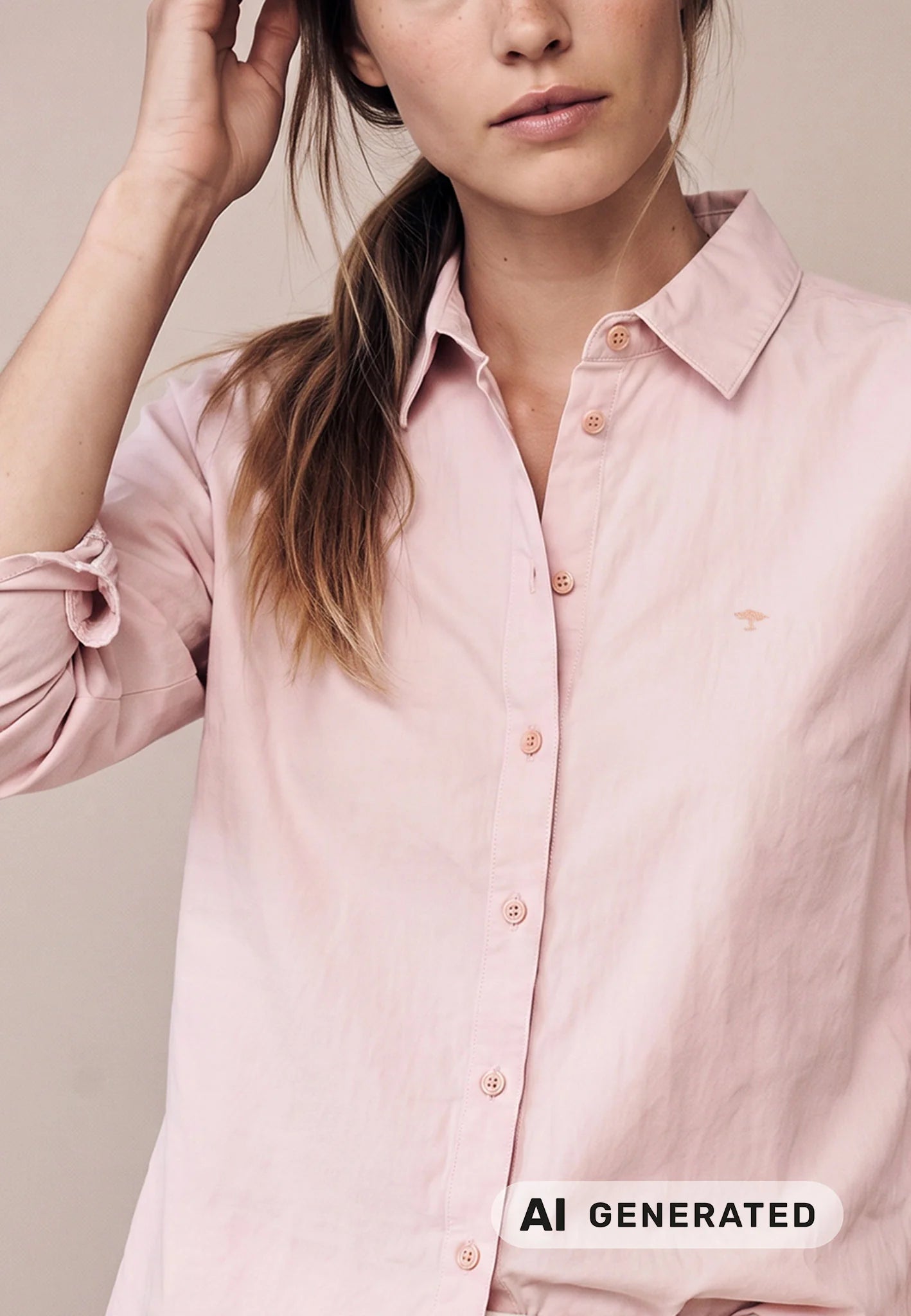 Fynch-Hatton Shirts, the Silky Rose Blouse Cl Oxford